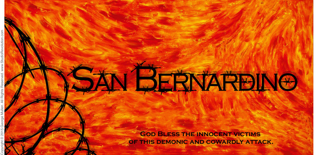 San Bernardino God Bless the Innocent StudioRevolution San